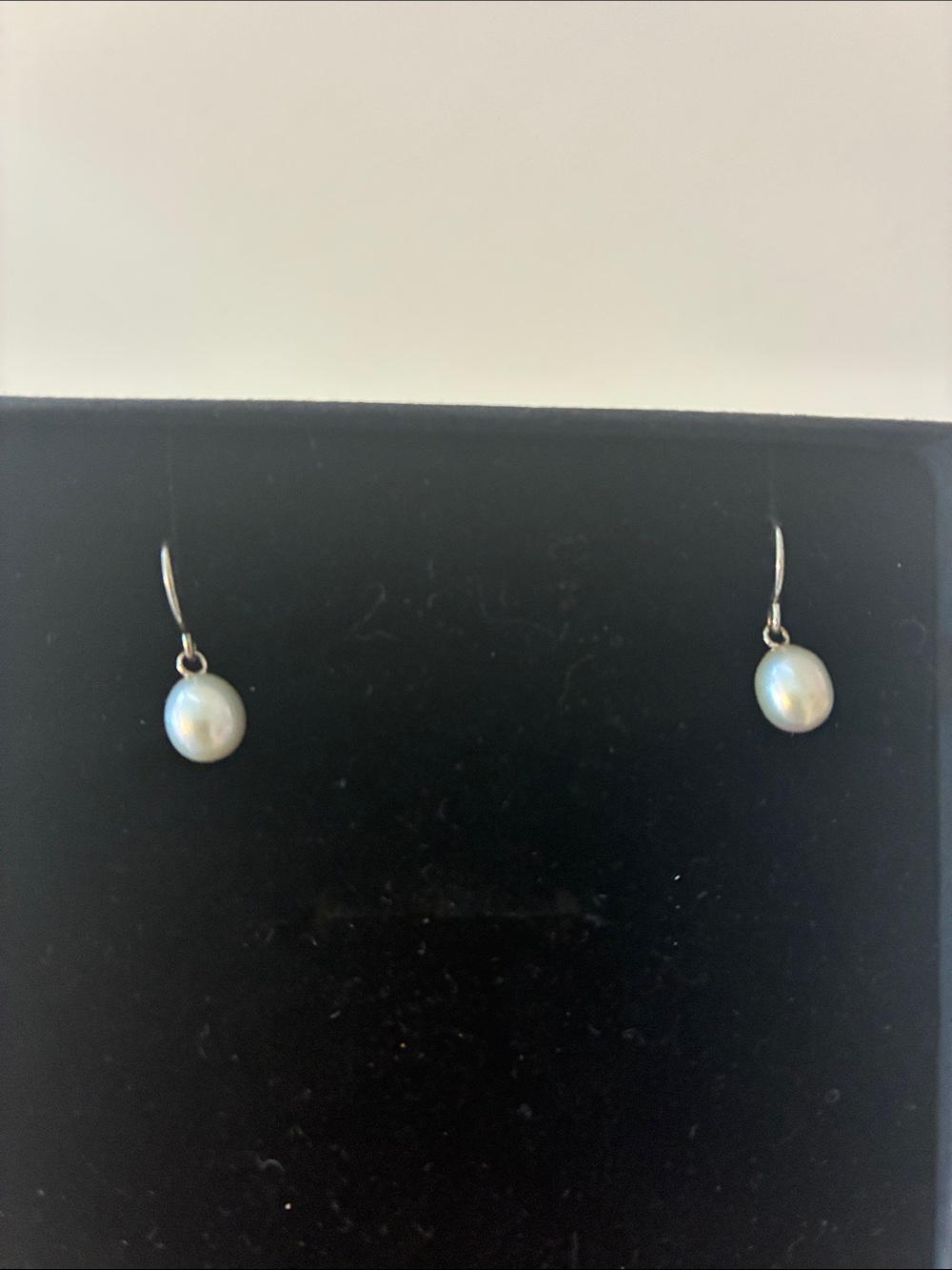Elegant freshwater  real Pearl Drop Earrings - Classic Women's Jewelry